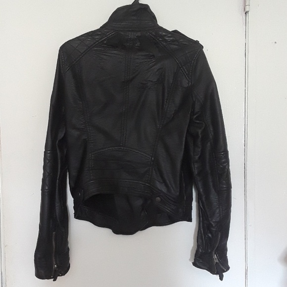 ABERCROMBIE AND FITCH Faux Leather Jacket - Picture 3 of 7